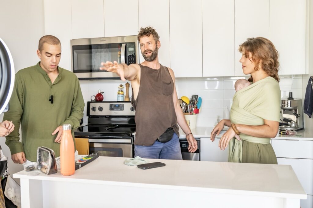 Equipe de tournage - Comment j'ai basculé - Une fiction satirique sur le capitalisme vert
